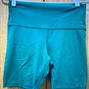 Teal Women's High-Waisted Shorts